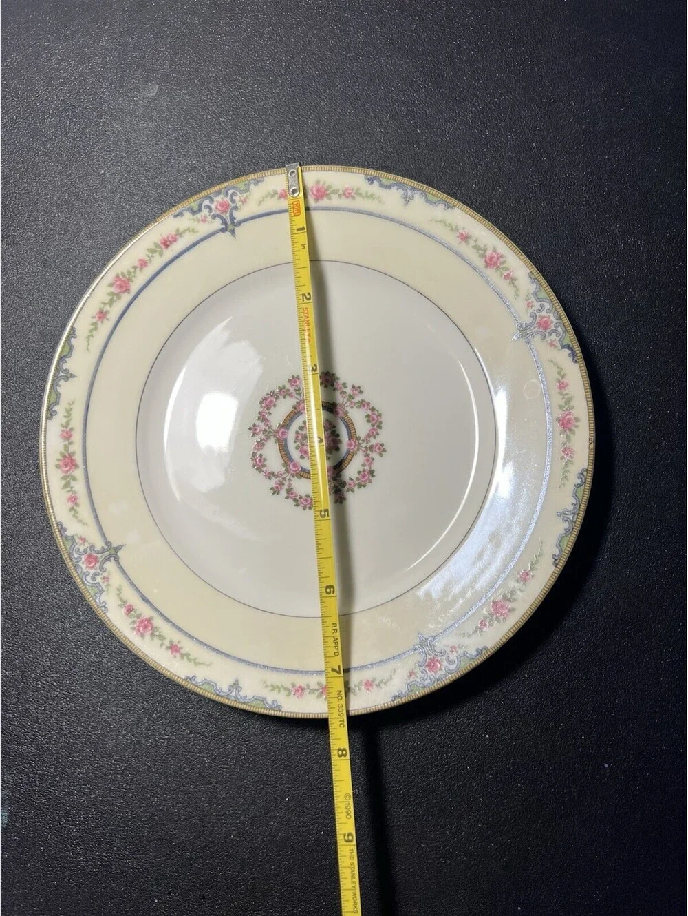Theodore Haviland Limoges 1920s Salad Plate Replacement Amiens Rose Garland 7.5”